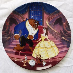 Beauty and the Beast "A Blossoming Romance" Collectible Plate 2122C